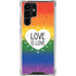Love Is Love Rainbow Galaxy S24 Ultra Clear Case