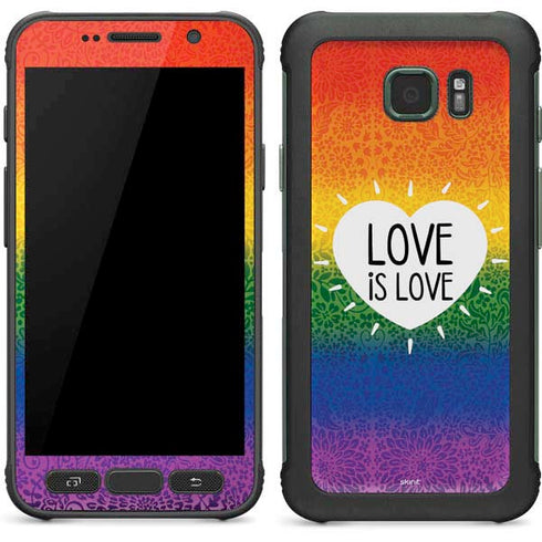 Love Is Love Rainbow Galaxy S7 Active Skin