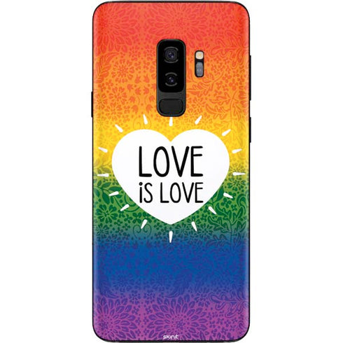 Love Is Love Rainbow Galaxy S9 Plus Skin
