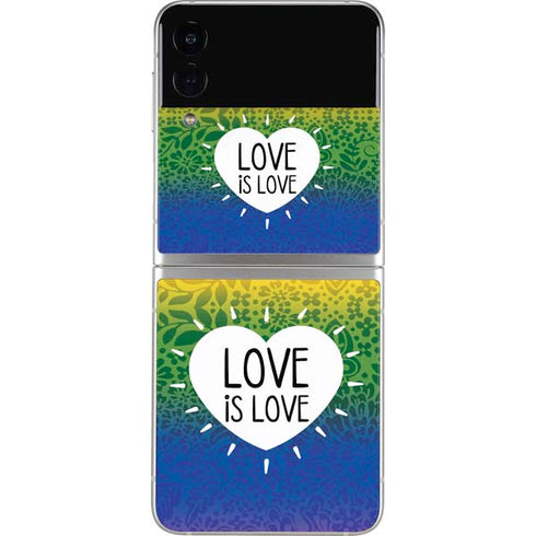 Love Is Love Rainbow Galaxy Z Flip4 5G Skin