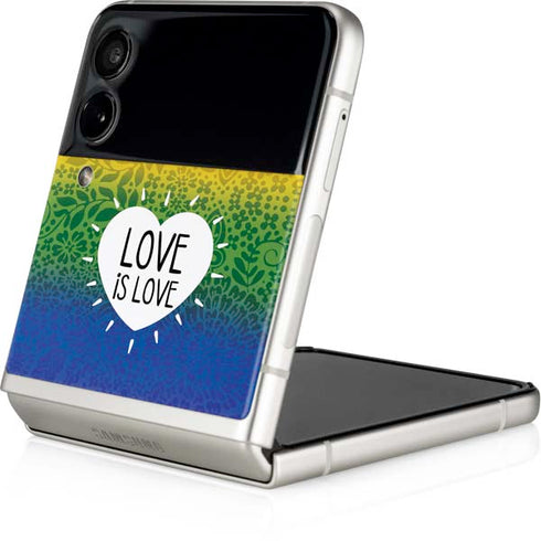 Love Is Love Rainbow Galaxy Z Flip4 5G Skin