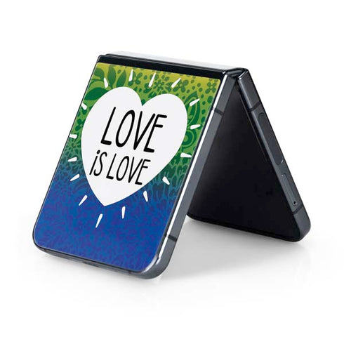 Love Is Love Rainbow Galaxy Z Flip5 5G Skin