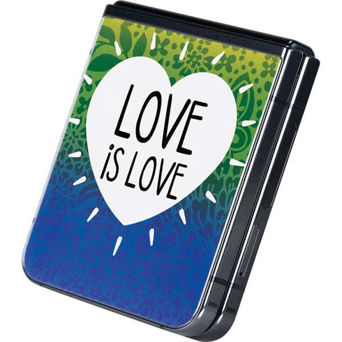 Love Is Love Rainbow Galaxy Z Flip5 5G Skin