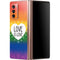 Love Is Love Rainbow Galaxy Z Fold2 5G Skin