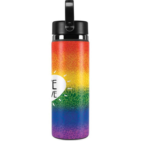 Love Is Love Rainbow Hydro Flask 20oz Wide Mouth Skin