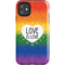Love Is Love Rainbow iPhone 11 Impact Case