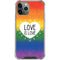 Love Is Love Rainbow iPhone 11 Pro Max Clear Case