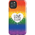 Love Is Love Rainbow iPhone 11 Pro Max Impact Case