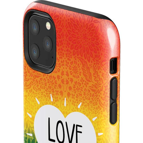 Love Is Love Rainbow iPhone 11 Pro Max Impact Case