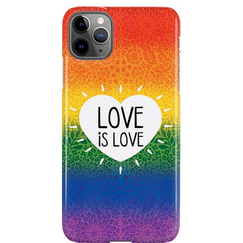 Love Is Love Rainbow iPhone 11 Pro Max Lite Case
