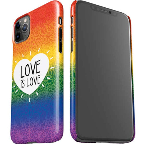 Love Is Love Rainbow iPhone 11 Pro Max Lite Case