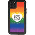 Love Is Love Rainbow iPhone 11 Pro Max Waterproof Case