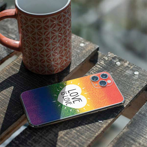 Love Is Love Rainbow iPhone 11 Pro Skin