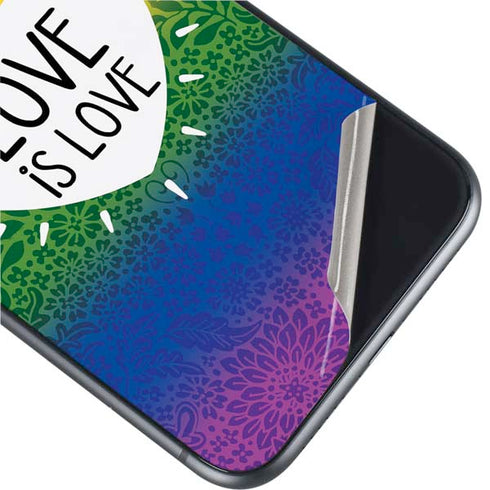 Love Is Love Rainbow iPhone 11 Skin