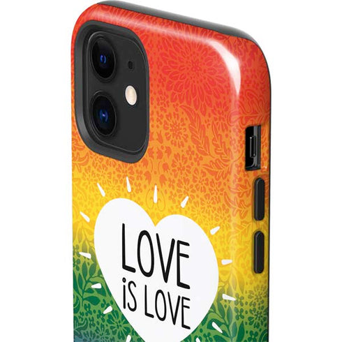 Love Is Love Rainbow iPhone 12 Impact Case