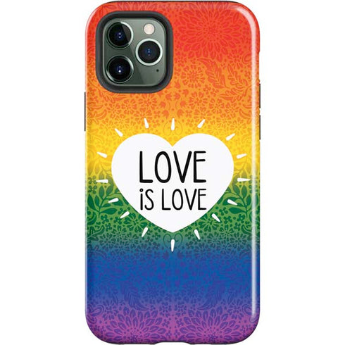 Love Is Love Rainbow iPhone 12 Pro Max Impact Case