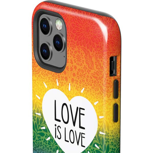 Love Is Love Rainbow iPhone 12 Pro Max Impact Case