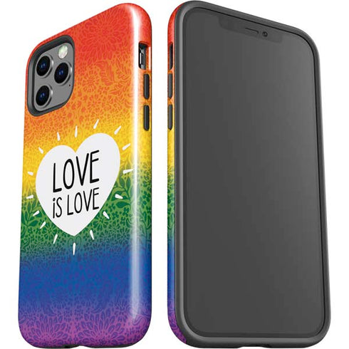 Love Is Love Rainbow iPhone 12 Pro Max Impact Case