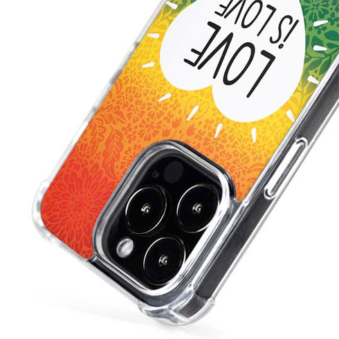 Love Is Love Rainbow iPhone 13 Pro MagSafe Case