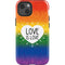 Love Is Love Rainbow iPhone 14 Impact Case