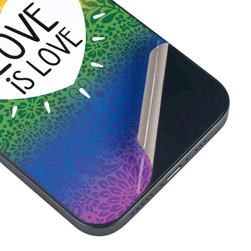 Love Is Love Rainbow iPhone 15 Plus Skin