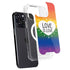 Love Is Love Rainbow iPhone 15 Pro MagSafe Case