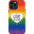 Love Is Love Rainbow iPhone 15 Pro Max Impact Case