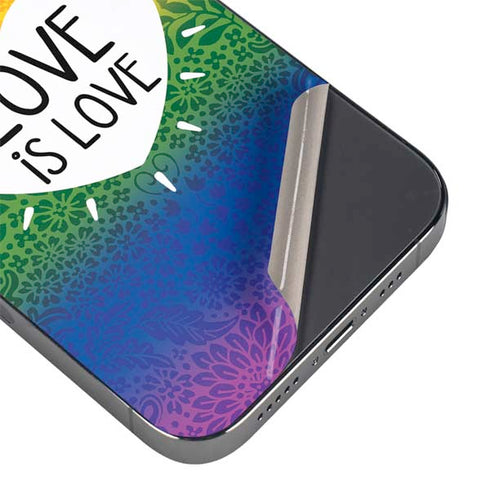 Love Is Love Rainbow iPhone 14 Pro Max Skin