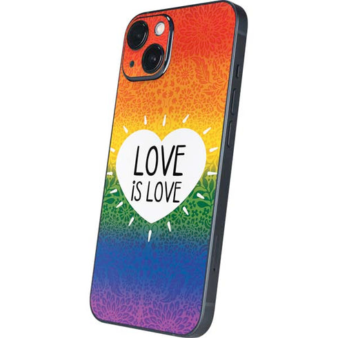Love Is Love Rainbow iPhone 14 Skin