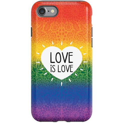 Love Is Love Rainbow iPhone SE (2nd & 3rd Gen) Pro Case