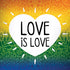 Love Is Love Rainbow iPhone X Pro Case