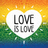 Love Is Love Rainbow iPhone XR Pro Case