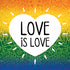 Love Is Love Rainbow iPhone XS Skin