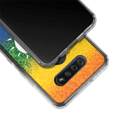 Love Is Love Rainbow LG K51/Q51 Clear Case