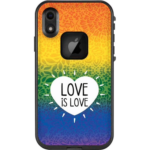 Love Is Love Rainbow LifeProof Fre iPhone Skin
