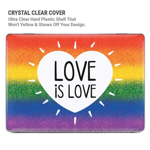 Love Is Love Rainbow MacBook Air 13in M1 (2021) Case plus Skin