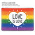 Love Is Love Rainbow MacBook Air 13in M1 (2021) Case plus Skin