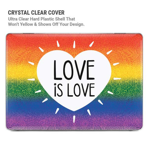 Love Is Love Rainbow MacBook Air 15in (2023-2025) Case plus Skin