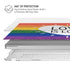 Love Is Love Rainbow MacBook Air 15in (2023-2025) Case plus Skin