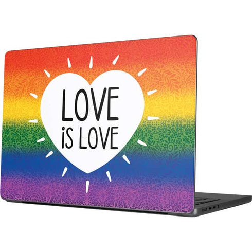 Love Is Love Rainbow MacBook Pro 14in (2021-24) Skin