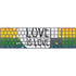 Love Is Love Rainbow Magic Keyboard with Numeric Keypad Skin