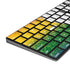 Love Is Love Rainbow Magic Keyboard with Numeric Keypad Skin