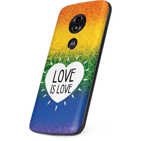 Love Is Love Rainbow Moto E5 Play Skin