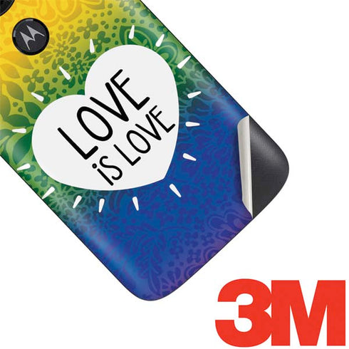 Love Is Love Rainbow Moto E5 Play Skin