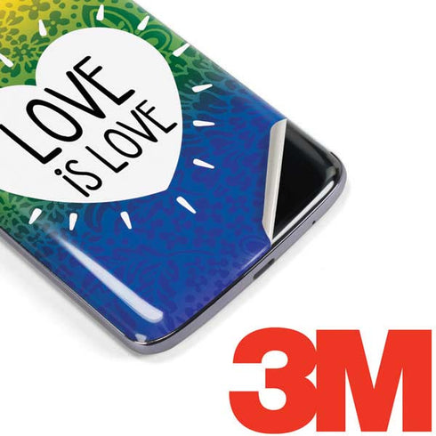 Love Is Love Rainbow Moto E5 Plus Skin
