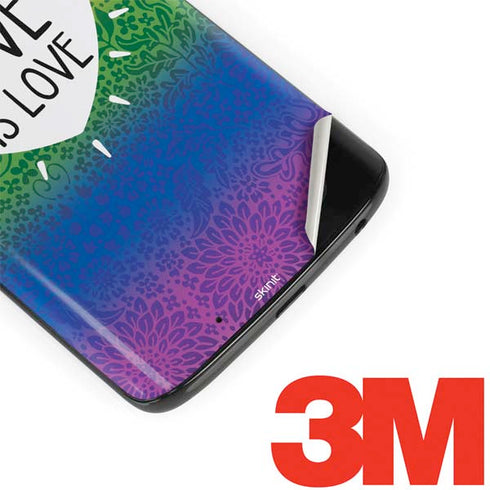 Love Is Love Rainbow Moto G6 Skin