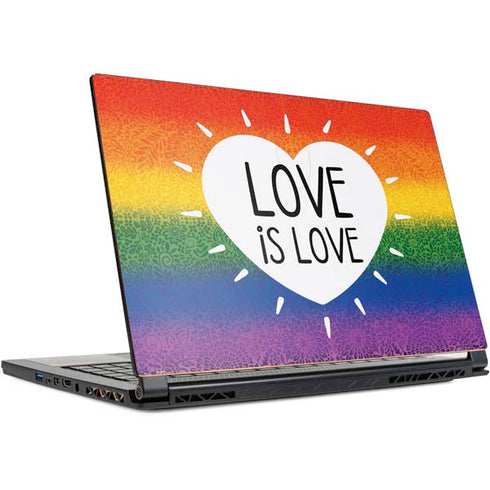 Love Is Love Rainbow MSI GS65 Stealth Laptop Skin