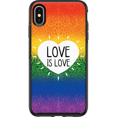 Love Is Love Rainbow Otterbox Symmetry iPhone Skin