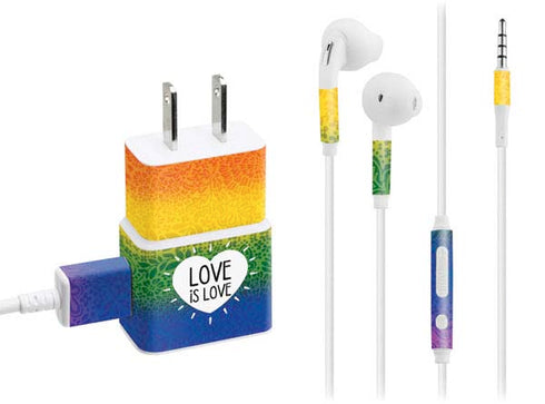 Love Is Love Rainbow Phone Charger Skin