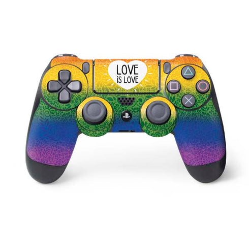 Love Is Love Rainbow PS4 Controller Skin